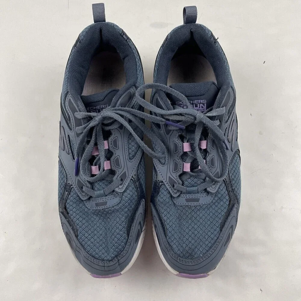 Skechers Go Run Consistent Women’s 9.5 Blue Purple Athletic Running Shoes